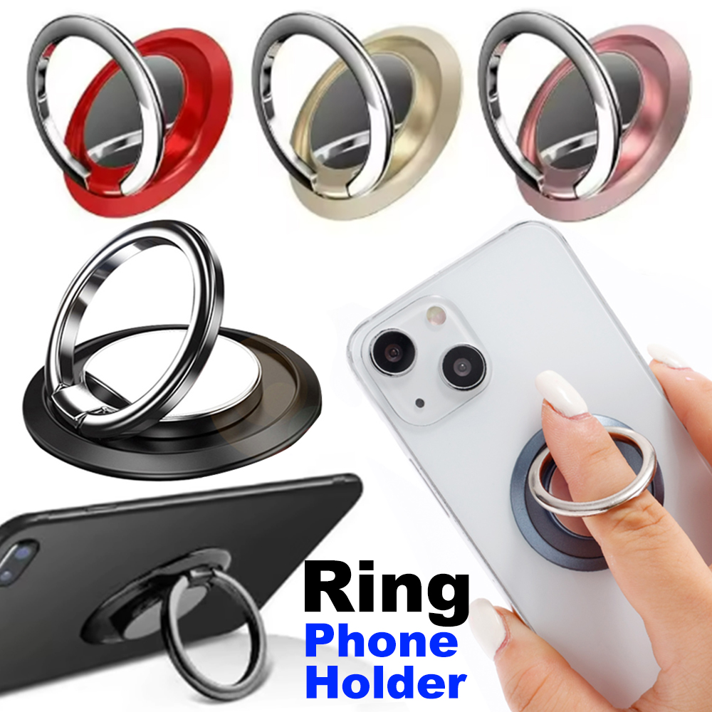 Phone Accessories Stand - 360Rotating Finger Ring Phone Holder Stand