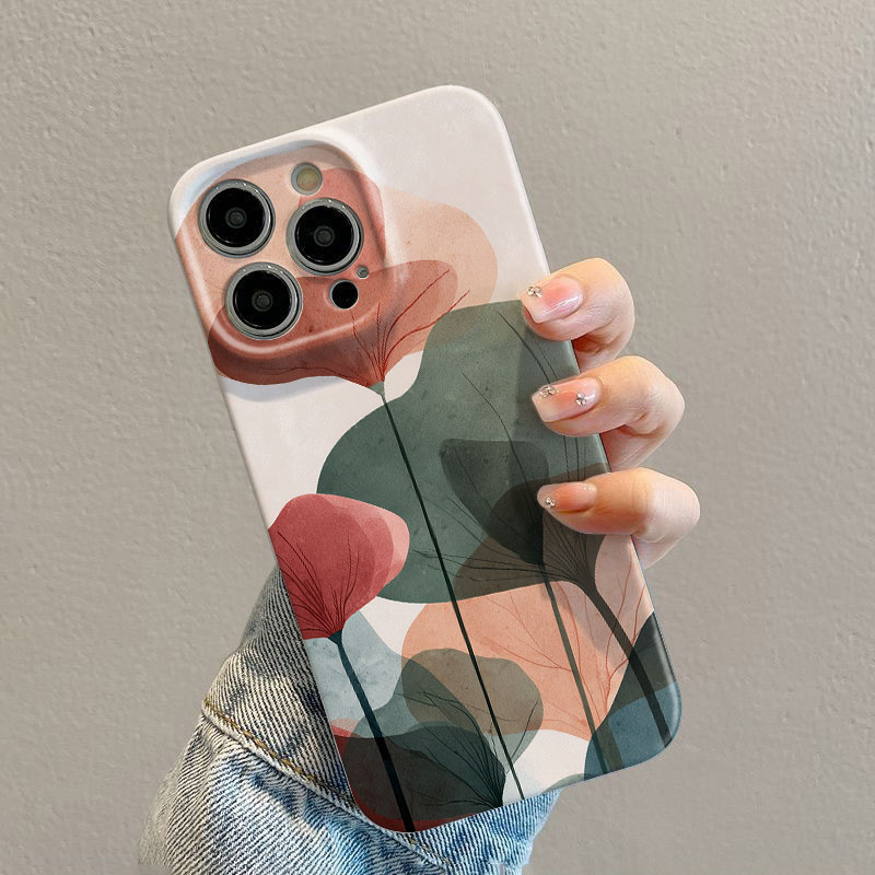 Xo Phone Accessories - Nature Art Leaf Case For iPhone