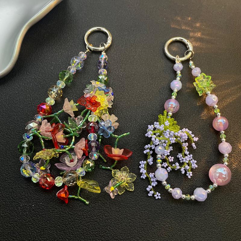 Phone Accessories Beads - 【C】Summer Colorful Beaded Phone Chain Bag
