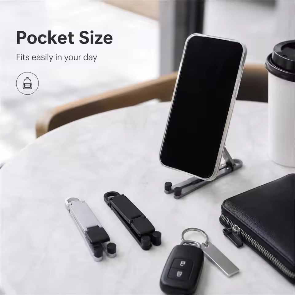 Foldable Keychain Phone Stand  - Phone Accessories Are recension och pris