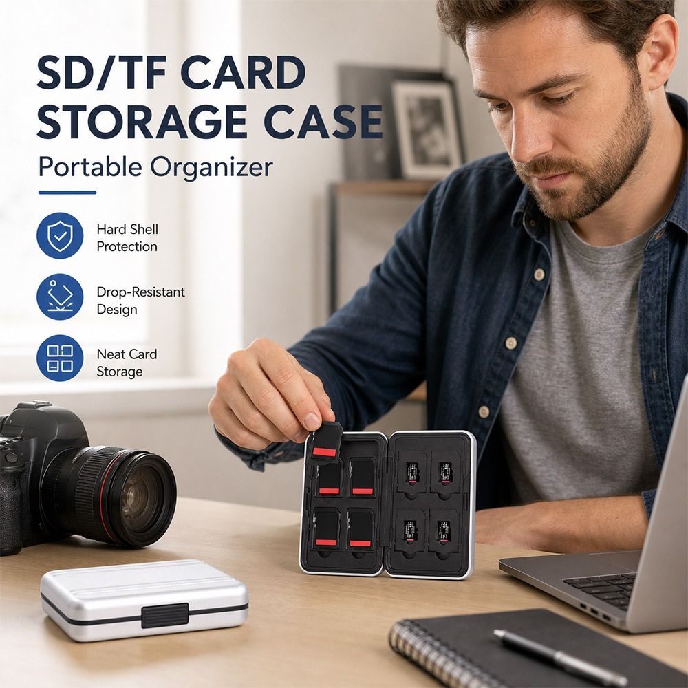 16 Slot Memory Card Case Dual  - Micro Sd Card recension och pris
