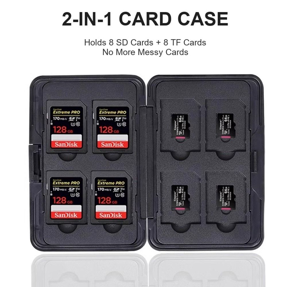 16 Slot Memory Card Case Dual  - Micro Sd Card recension och pris