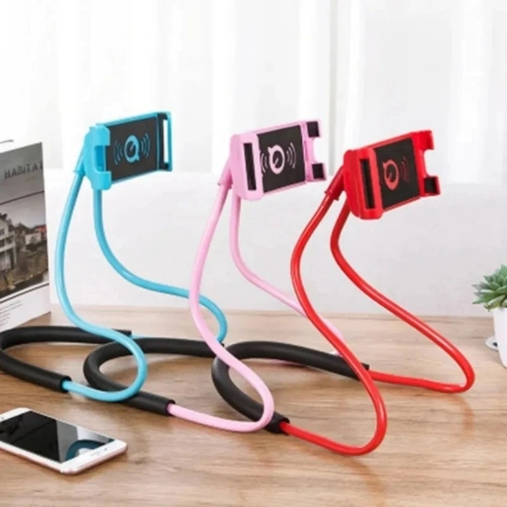 Universal Lazy Neck Hanging Mo - Phone Accessories Stand recension och pris