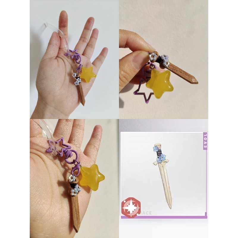 Handmade Love and Deepspace Xa - Phone Accessories Keychain recension och pris
