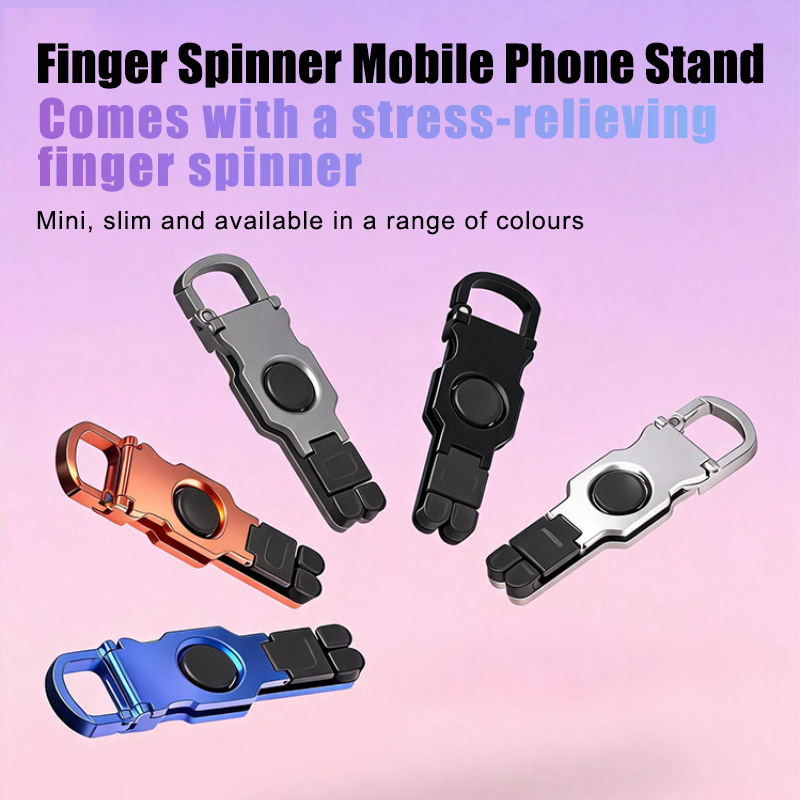 Portable Fidget Spinner Phone  - Phone Accessories Keychain recension och pris