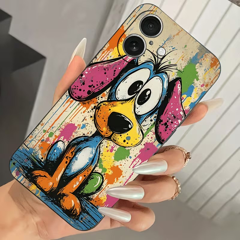 Graffiti Colored Puppy TPU Pho - Xo Phone Accessories recension och pris