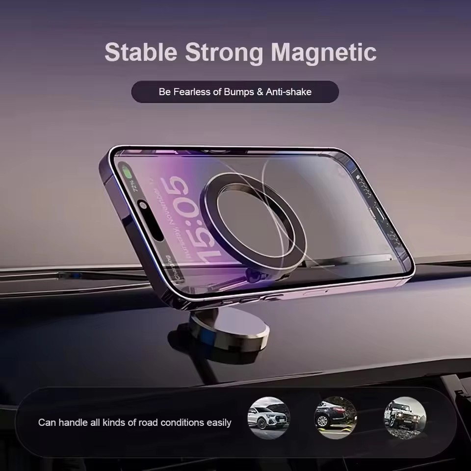 Foldable Magnet Car Mobile Pho - Phone Accessories Stand recension och pris