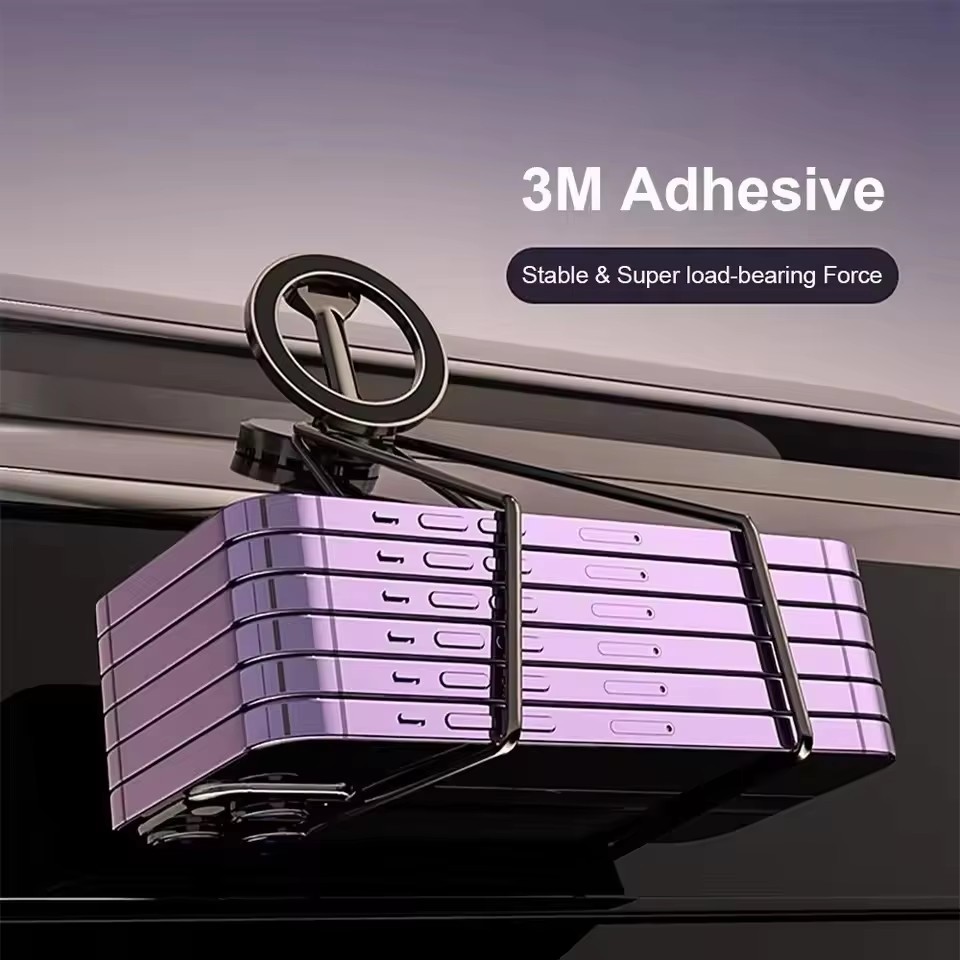 Foldable Magnet Car Mobile Pho - Phone Accessories Stand recension och pris
