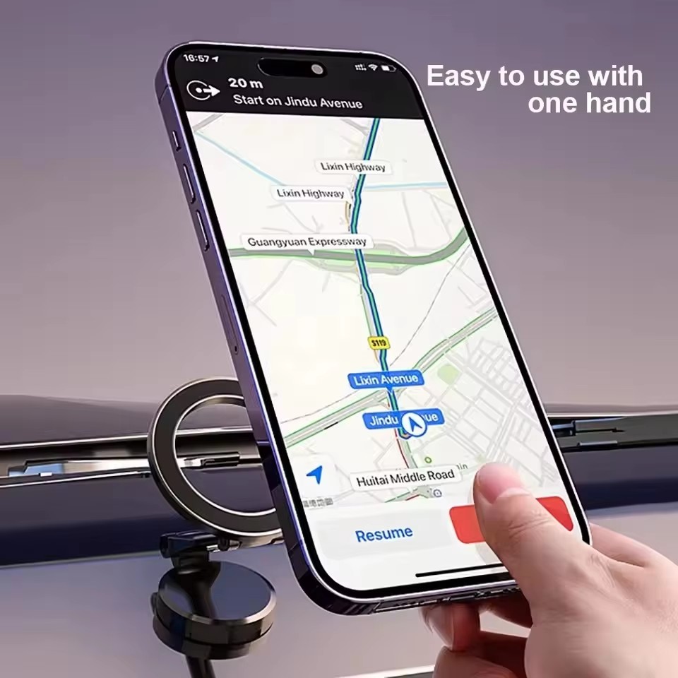 Foldable Magnet Car Mobile Pho - Phone Accessories Stand recension och pris