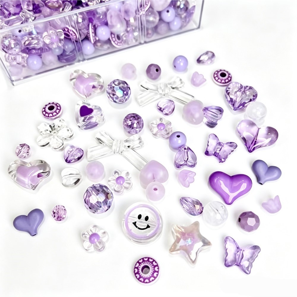 50g Mixed Acrylic Flowers Bow  - Phone Accessories Beads recension och pris