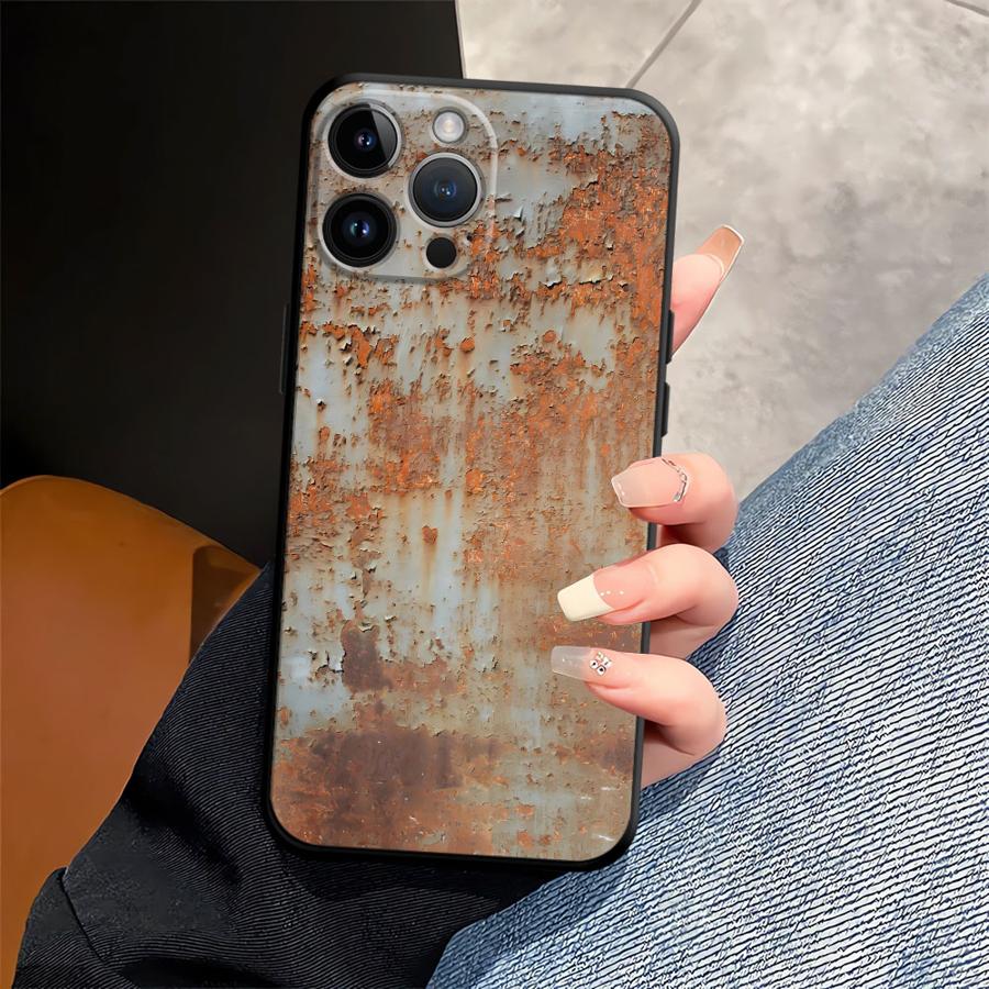 Retro Rust Design Case for iPh - Xo Phone Accessories recension och pris