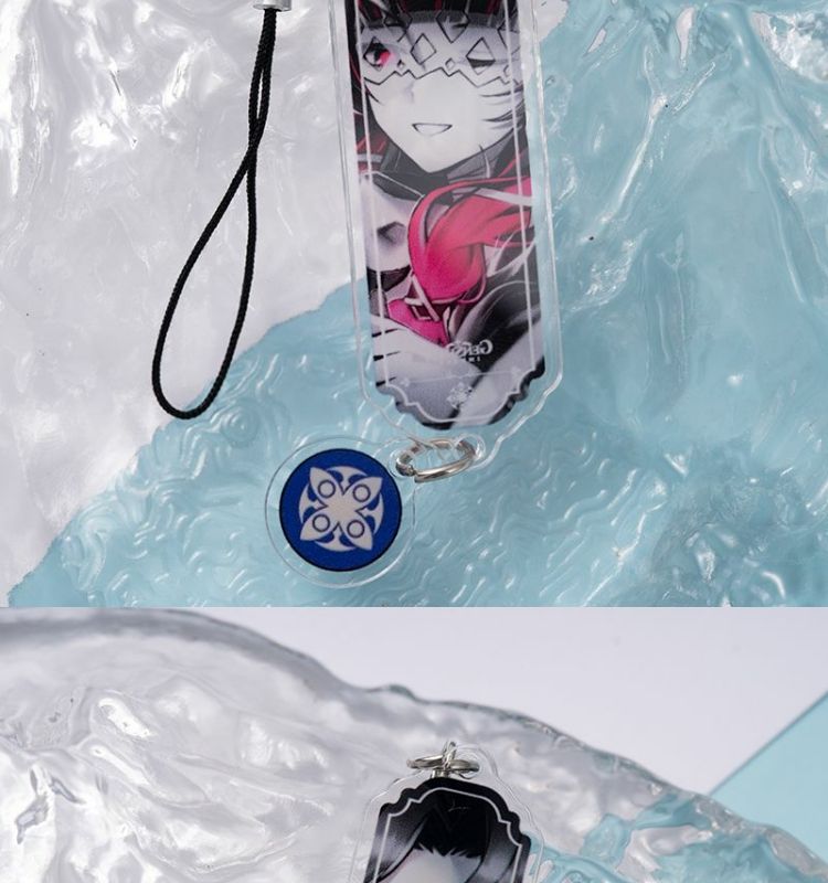 8pcs Anime Keychain Genshin Im - Phone Accessories Keychain recension och pris