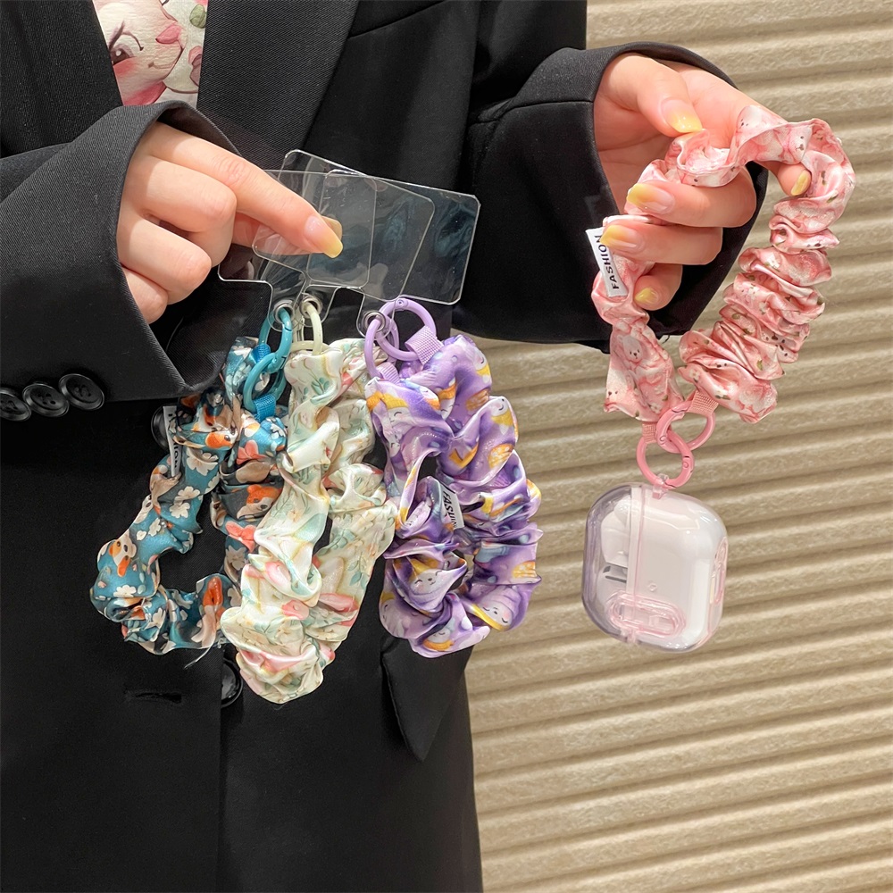 Women Silk Satin Scrunchies Un - Phone Accessories Keychain recension och pris