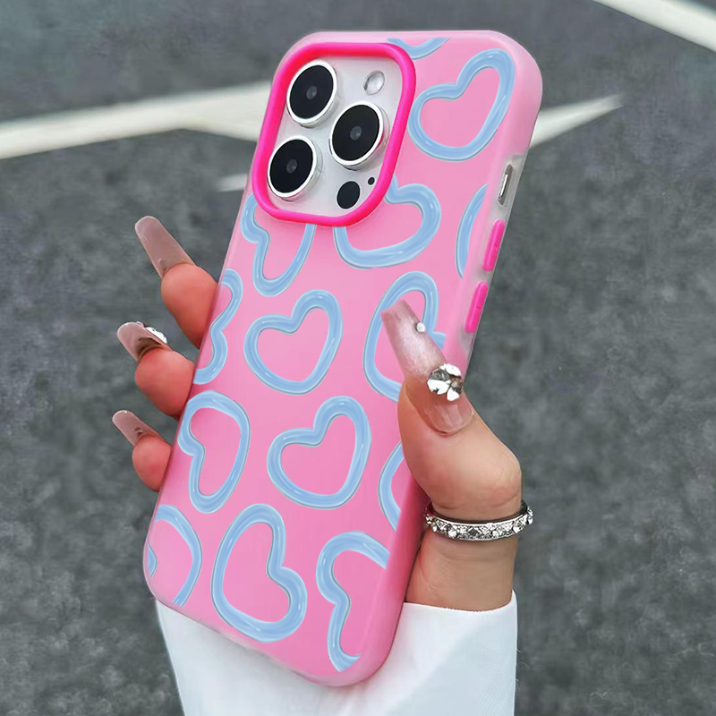 Cute Oil Painting Love Heart P - Xo Phone Accessories recension och pris