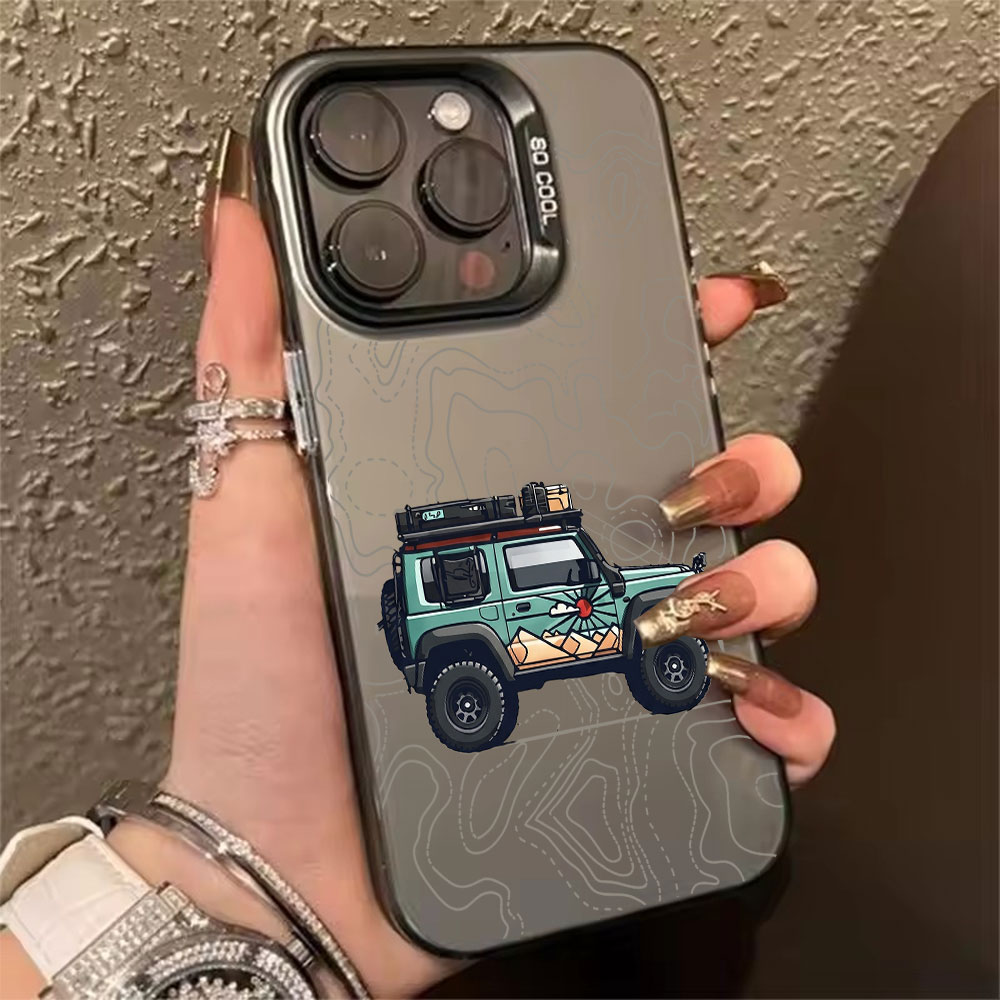 Simple Car Pattern Phone Case  - Xo Phone Accessories recension och pris