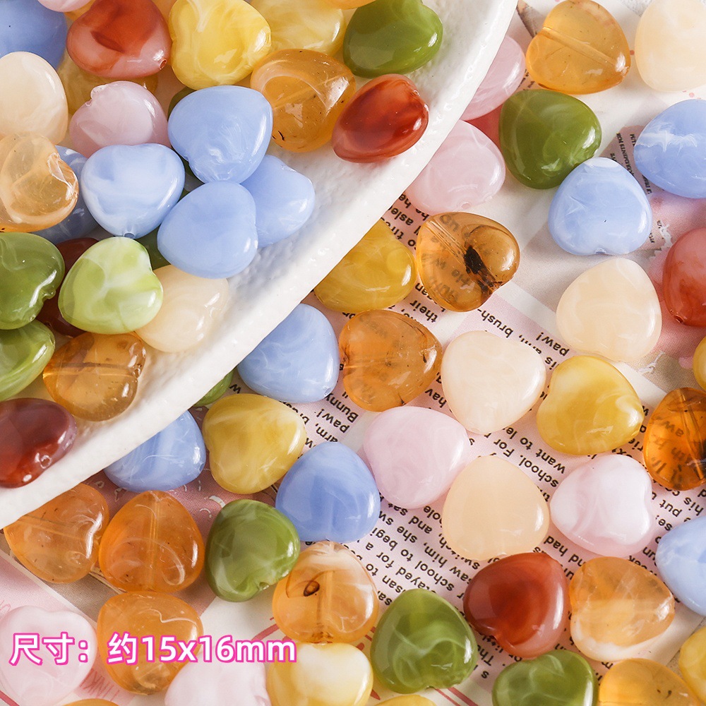 20g Acrylic Dyeing Mixed Shape - Phone Accessories Beads recension och pris