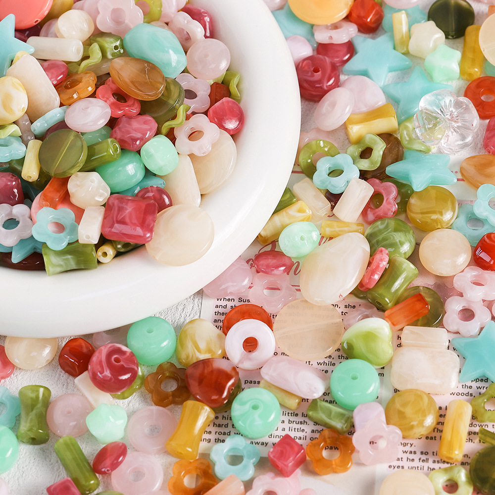 20g Acrylic Dyeing Mixed Shape - Phone Accessories Beads recension och pris