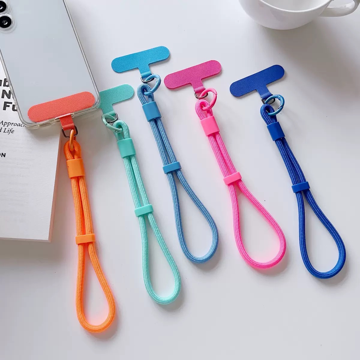 Fashion Candy Color Mobile Pho - Phone Accessories Keychain recension och pris