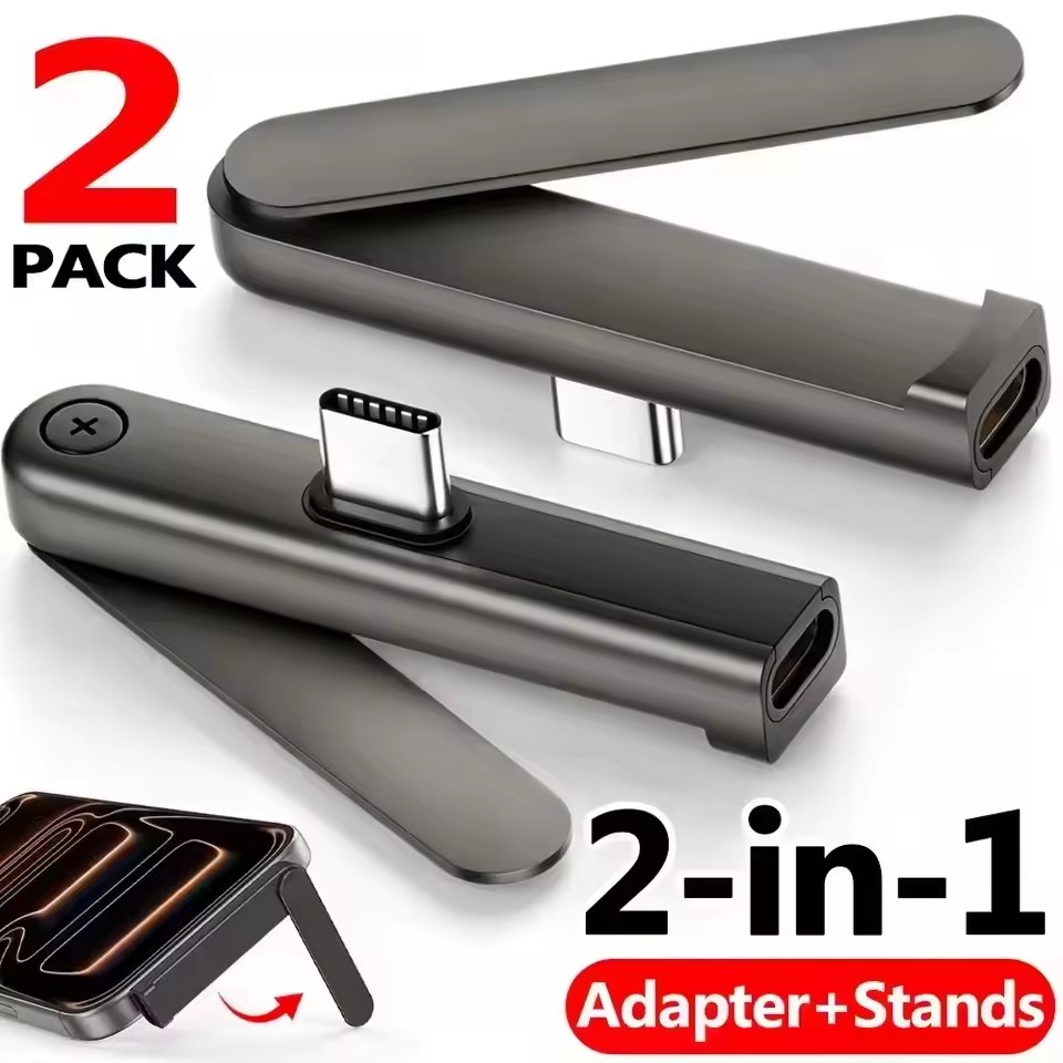 2/1PCS Portable USB C To 3.5mm - Phone Accessories Stand recension och pris