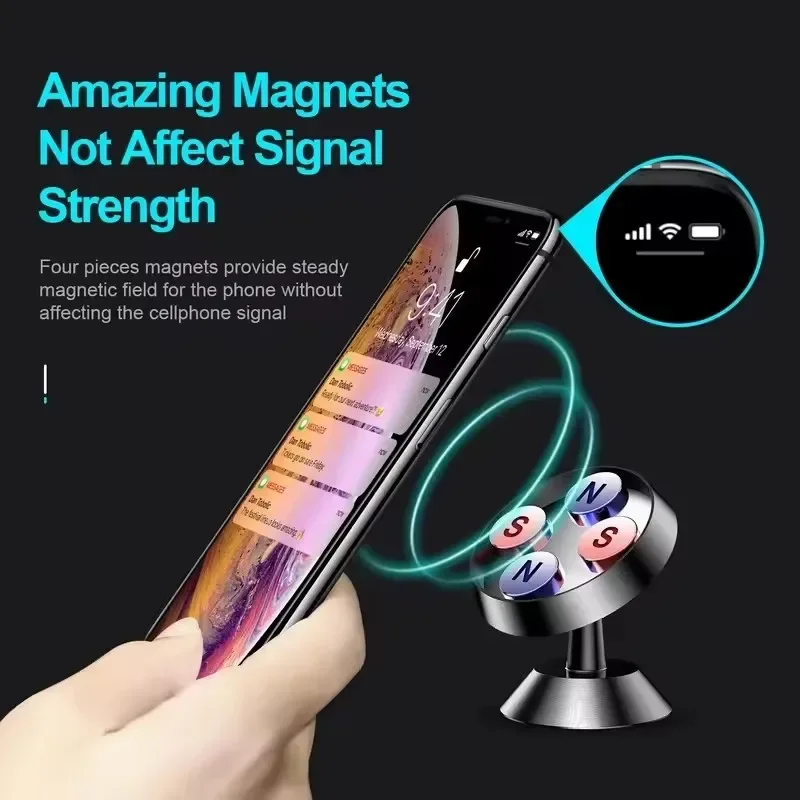 Magnetic Car Phone Holder Magn - Phone Accessories Stand recension och pris