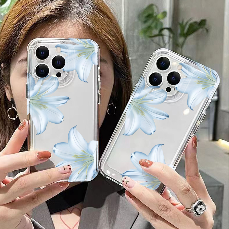 Fashion Exquisite White Lily F - Xo Phone Accessories recension och pris
