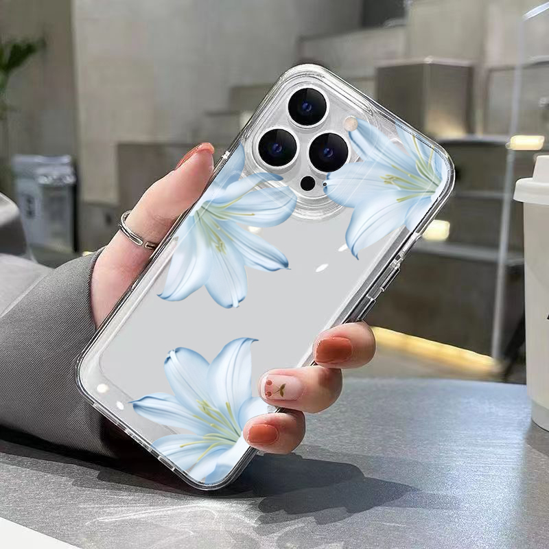 Fashion Exquisite White Lily F - Xo Phone Accessories recension och pris