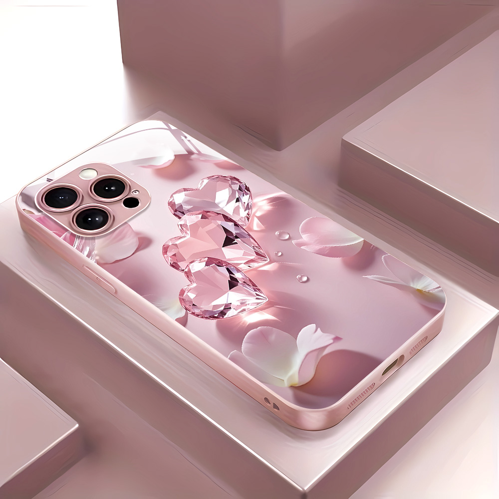 Pink Butterfly Tempered Glass  - Tempered Glass Screen recension och pris