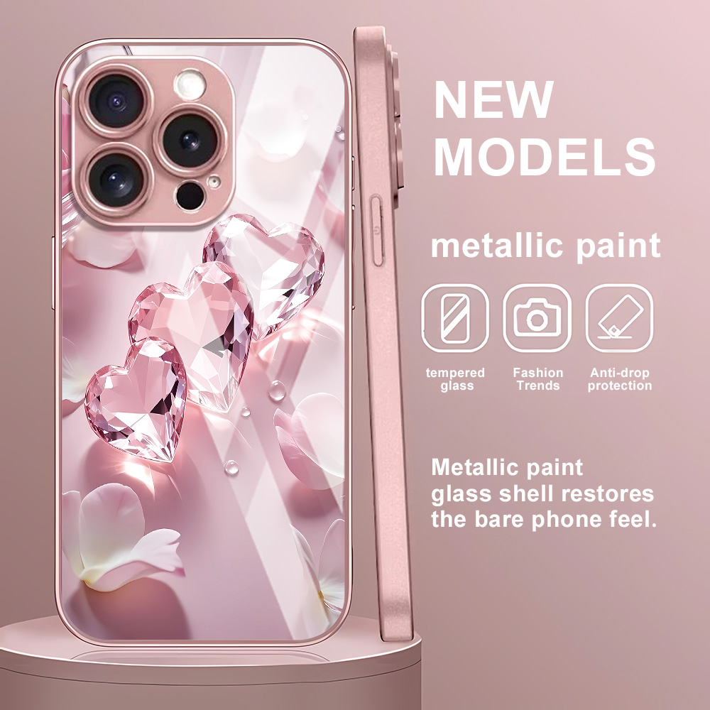 Pink Butterfly Tempered Glass  - Tempered Glass Screen recension och pris