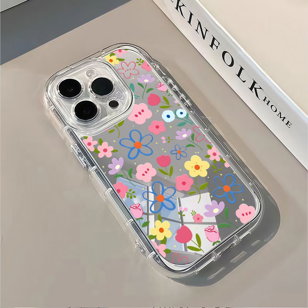 Korean Ins Style Floral Silver - Xo Phone Accessories recension och pris