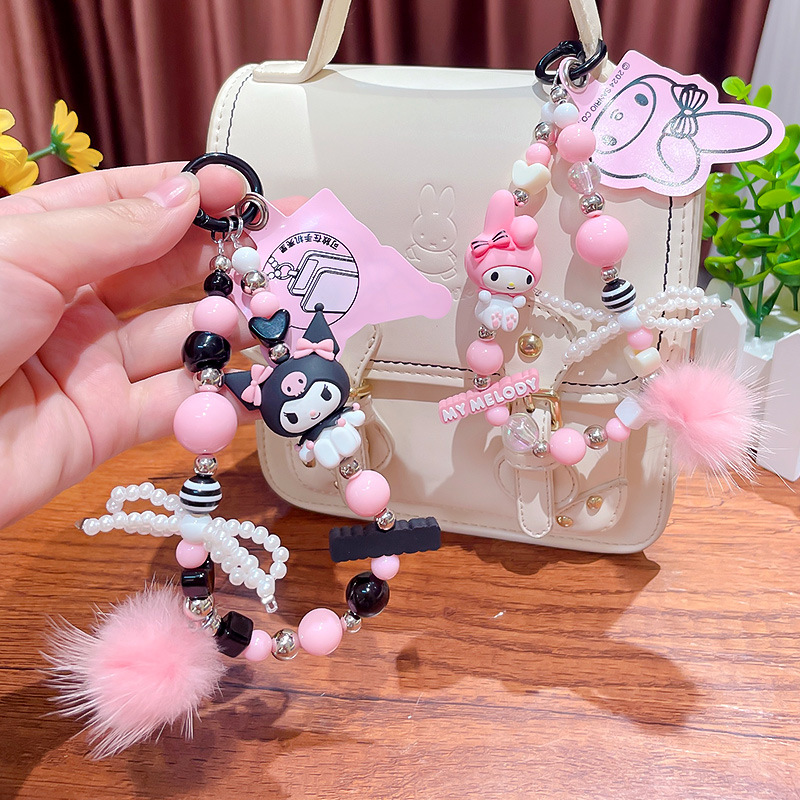 Kawaii Sanrio INS Girlish Phon - Phone Accessories Keychain recension och pris